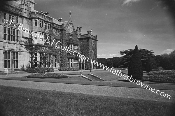 ADARE MANOR   SOUTH FRONT AND TERRACE FROM SOUTH WEST